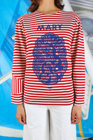 Mary Striped Jersey T-Shirt  image