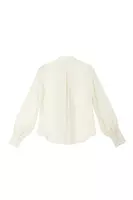 Ivory blouse with ruffles  image