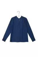 Midnight blue blouse  image