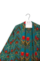 Tulip vine reversable printed jacket  image