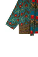 Tulip vine reversable printed jacket  image