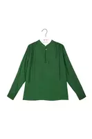 Emerald green blouse  image