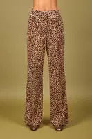 Animalier corduroy trousers image