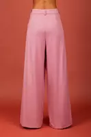 Dusty rose palazzo trousers  image