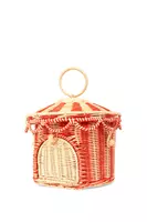 Circus Tent Wicker Basket Bag  image