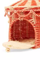 Circus Tent Wicker Basket Bag  image