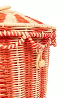 Circus Tent Wicker Basket Bag  image