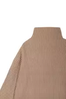 Smokey Grey Ribbed Turtleneck  image