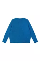 Aqua Blue Marl Jumper  image