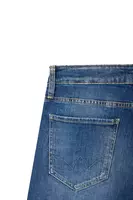 Asymmetrical Cropped Jeans  image