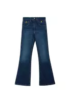 Dark Denim Bootleg Jeans image