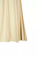 Beige Pleated Skirt  image