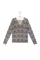 Forget-me-nots Floral Printed Sweater  image