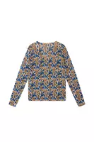 Forget-me-nots Floral Printed Sweater  image