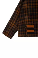 Mustard and Midnight Blue Plaid Jacket  image