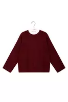 Maglione vinaccia con trama image