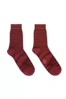 Wine Striped Socks  image