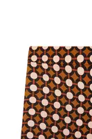 Brown Tones Geometric Print Palazzo Trousers image