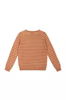 Camel Striped Cashmere Sweater  image