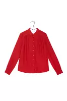 Cranberry Red Textured Shirt  image