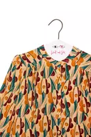 Abstract Floral Leaf Printed Shirt  image