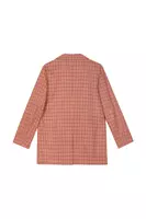 Dusty Rose Checked Blazer  image