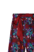 Garnet and Violet Posy Print Trousers  image