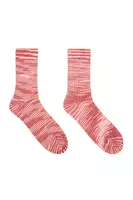 Berry and Rose Ribbed Socks  image