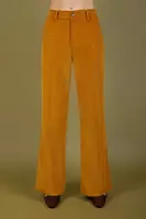 Ochre corduroy trousers  image