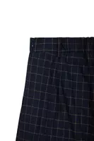 Pantaloni a quadri blu navy image