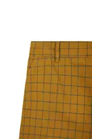 Mustard Checked Trousers  image