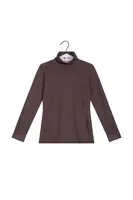 Metallic Wine and Aqua Geometric Turtleneck  image