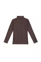 Metallic Wine and Aqua Geometric Turtleneck  image