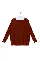 Brick Oversized Cashmere Sweater  image