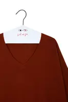 Brick Oversized Cashmere Sweater  image