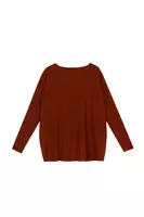 Brick Oversized Cashmere Sweater  image