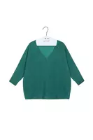 Sage Green Oversized Cashmere Sweater  image