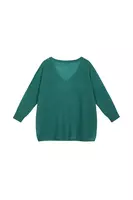 Sage Green Oversized Cashmere Sweater  image