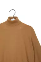 Camel Turtleneck with Cut Out  image