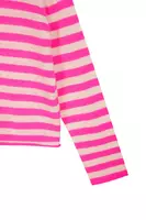 Hot Pink Striped Sweater  image