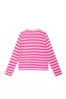 Hot Pink Striped Sweater  image