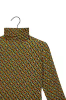 Abstract Printed Turtleneck image