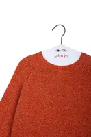 Sunset Orange Marl Sweater  image