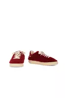 Wine Sheepskin Sneakers image