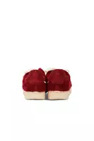 Wine Sheepskin Sneakers image