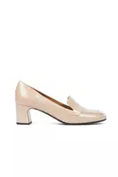 Light Mocha Patent Leather Pumps  image