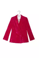 Tailleur Sartoriale in Velluto Fucsia image