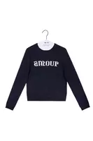 Midnight Blue Speckled Amour Sweater  image