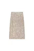 Silver Champagne Sequin Skirt  image