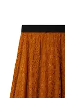 Caramel Corded Lace Half Circle Skirt  image